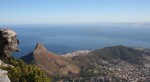1085 m high View from Table Mountain Sth Africa Bev Dunbar Maths Matters