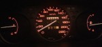 Adams car odometer reads 199999 km