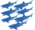 Add & Subtract 7 Blue Sharks Bev Dunbar Maths Matters