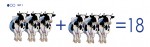 Algebra Animal Antics Level 1 cows 1 Bev Dunbar Maths Matters