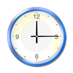 Blue Clock - John Duffield duffield-design