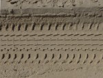 Car Track sand pattern Bev Dunbar Maths Matters
