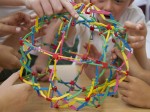 Geometric 3D pull out shape after opening Bev Dunbar Maths Matters