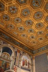 Hexagonal Gilded Ceiling Florence Bev Dunbar Maths Matters