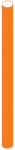 Long orange cylinder John Duffield duffield-design