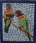 Mosaic Tile Parrot Design Bev Dunbar Maths Matters