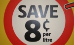 Petrol Sign Save 8c litre Bev Dunbar Maths Matters
