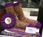 Prize-winning Patterned Socks at the Show Bev Dunbar Maths Matters