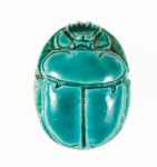 Scarab front with geometric pattern New Kingdom 18th Dynasty Hatshepsut 1470 BC Egypt The Met NY
