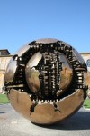 Spherical Sculpture Rome Bev Dunbar Maths Matters