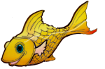 fish yellow - John Duffield duffield-design